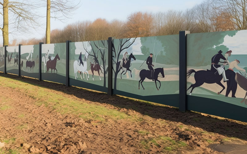 廣告牌式圍擋 廣告牌式圍擋