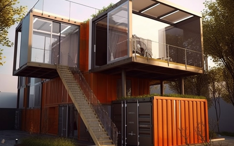 打包式箱房 打包式箱房