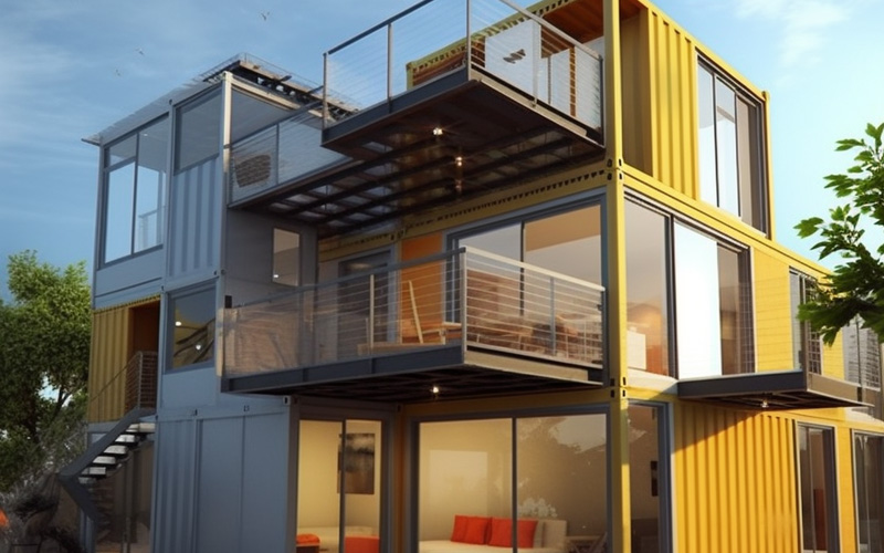 打包式箱房 打包式箱房